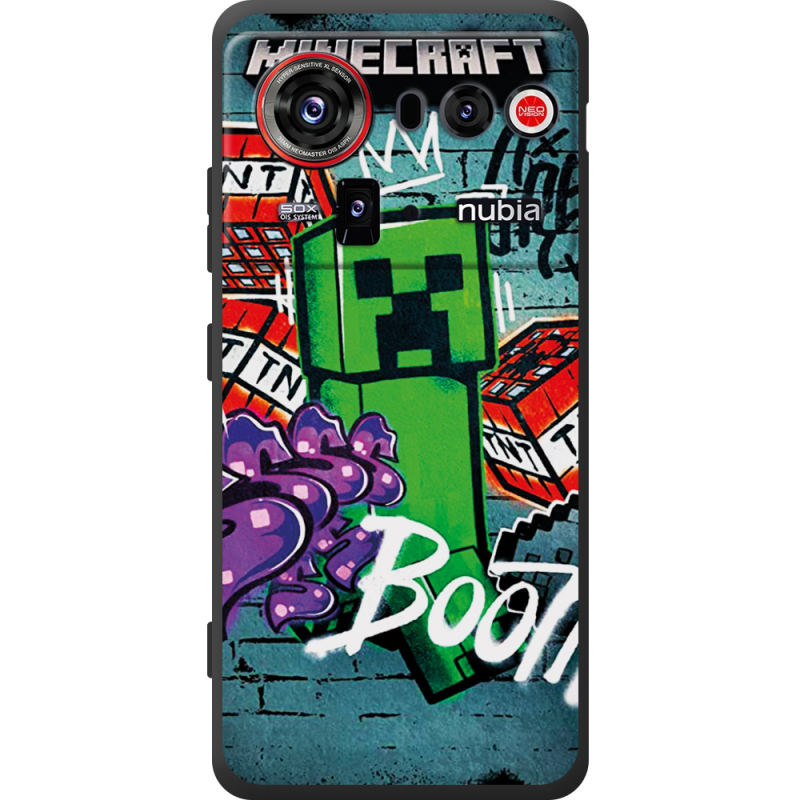 Чохол BoxFace Nubia Z80 Ultra Minecraft Graffiti