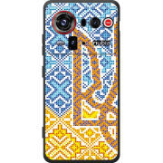 Чохол BoxFace Nubia Z80 Ultra Тризуб Вишивка
