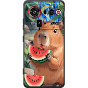 Чохол BoxFace Nubia Z80 Ultra Капібара з кавуном