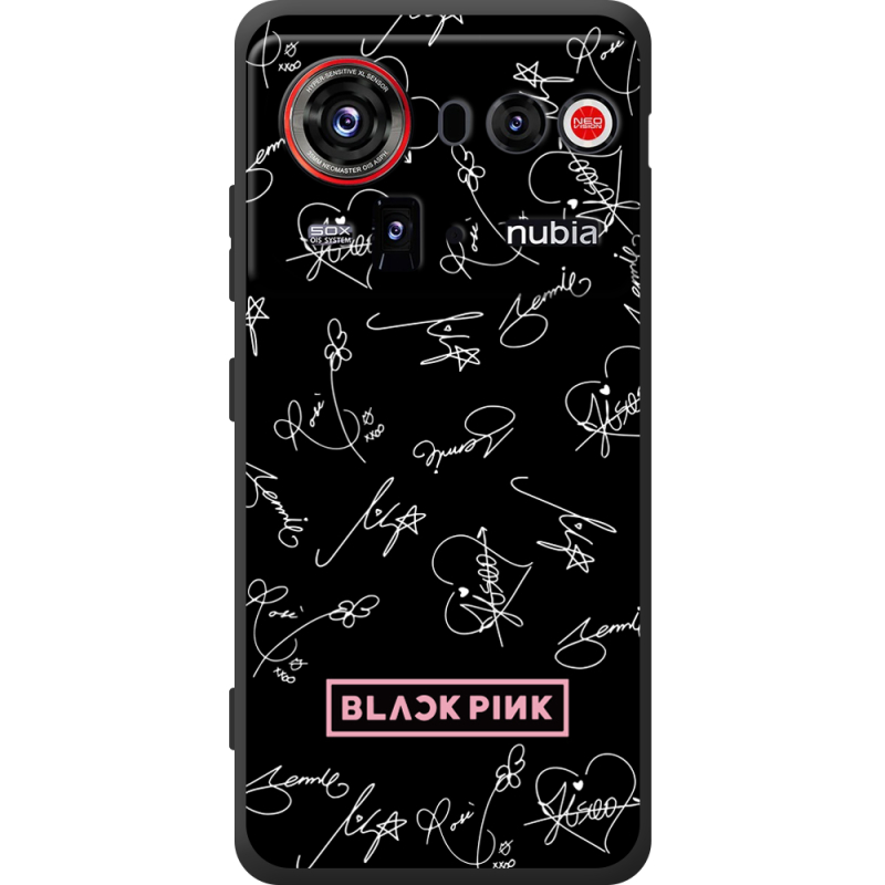 Чохол BoxFace Nubia Z80 Ultra Blackpink автограф