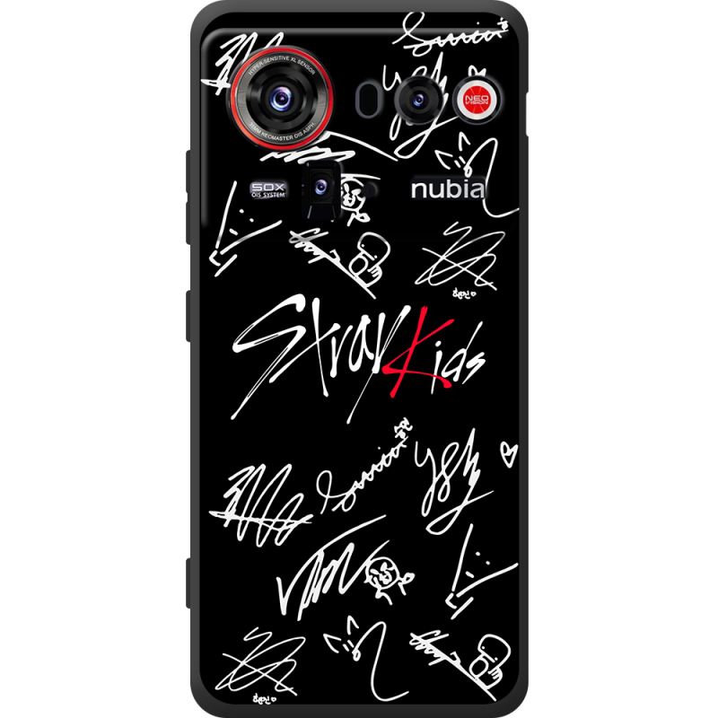 Чохол BoxFace Nubia Z80 Ultra Stray Kids автограф