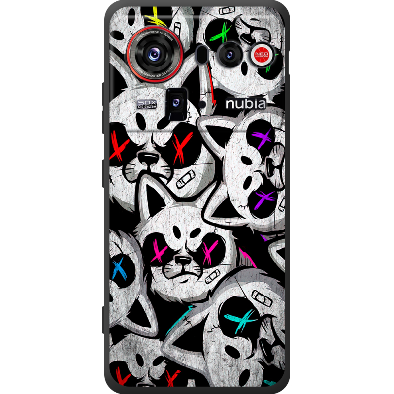 Чохол BoxFace Nubia Z80 Ultra Monster meow