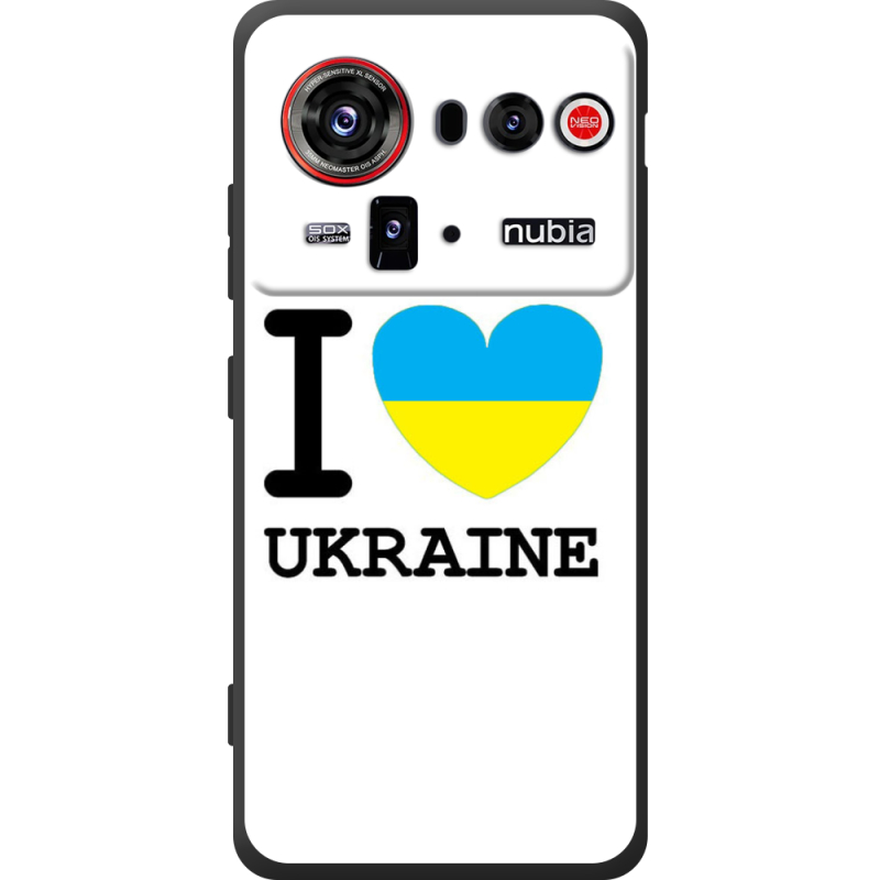 Чохол BoxFace Nubia Z80 Ultra I love Ukraine