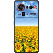 Чохол BoxFace Nubia Z80 Ultra Подсолнухи