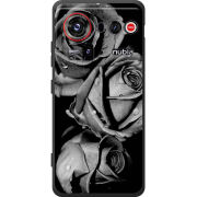 Чохол BoxFace Nubia Z80 Ultra Black and White Roses