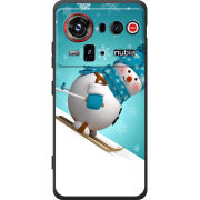 Чохол BoxFace Nubia Z80 Ultra Skier Snowman