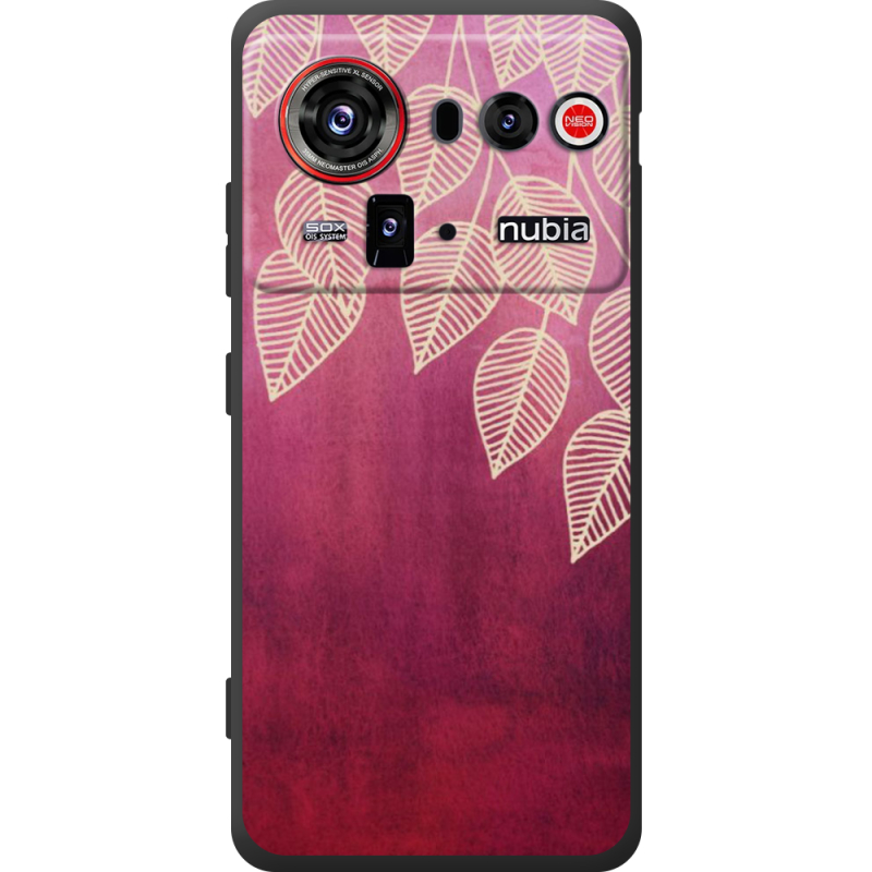 Чохол BoxFace Nubia Z80 Ultra Gold Leaves
