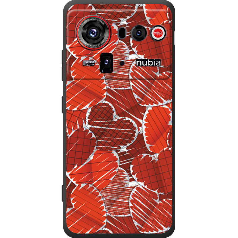 Чохол BoxFace Nubia Z80 Ultra Heart Strings