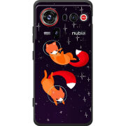 Чохол BoxFace Nubia Z80 Ultra Fox-Astronauts