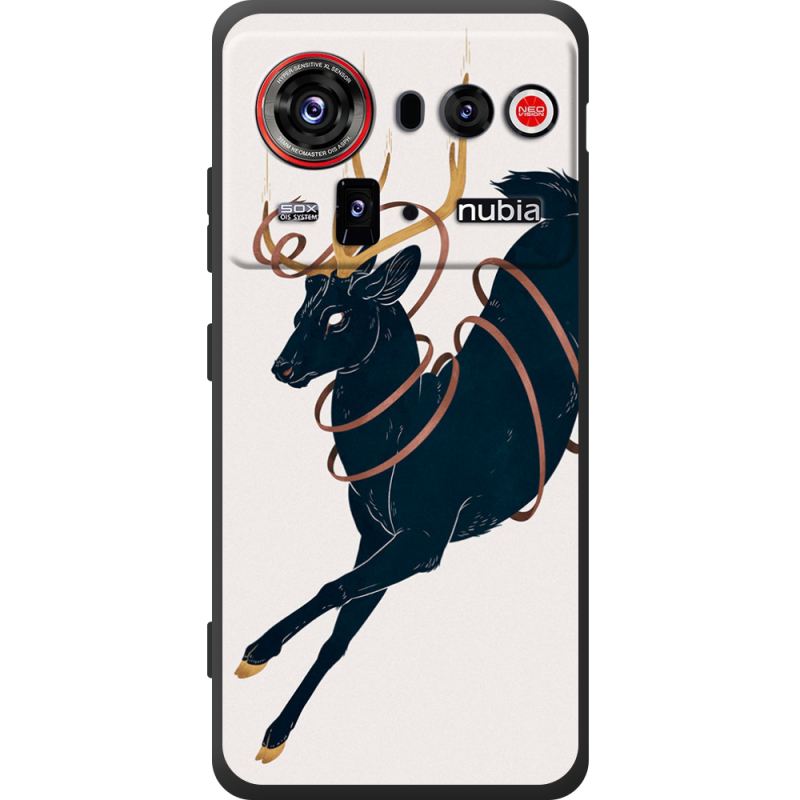 Чохол BoxFace Nubia Z80 Ultra Black Deer