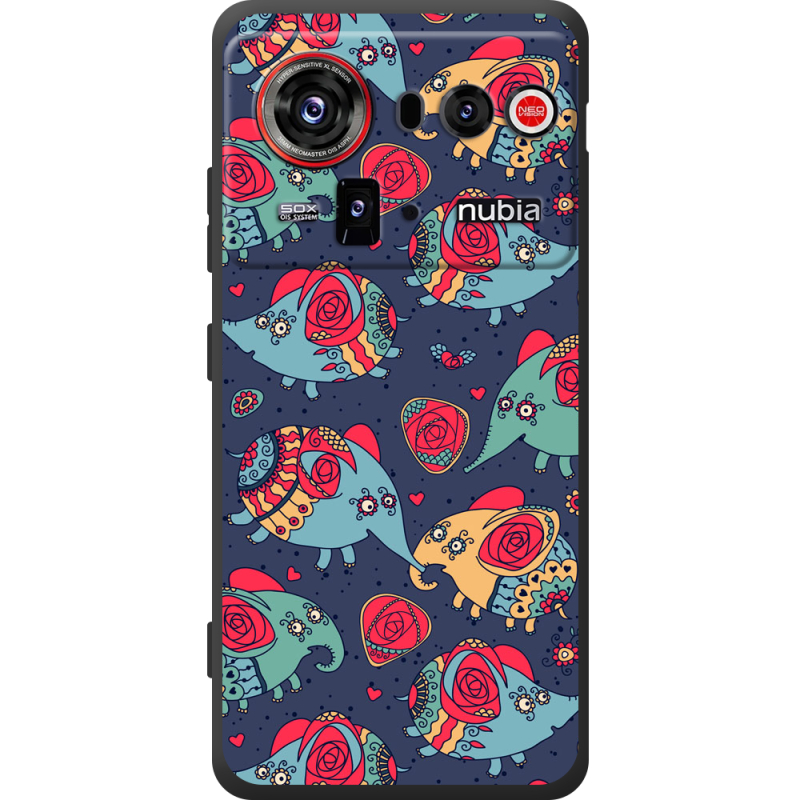 Чохол BoxFace Nubia Z80 Ultra Flying Elephants