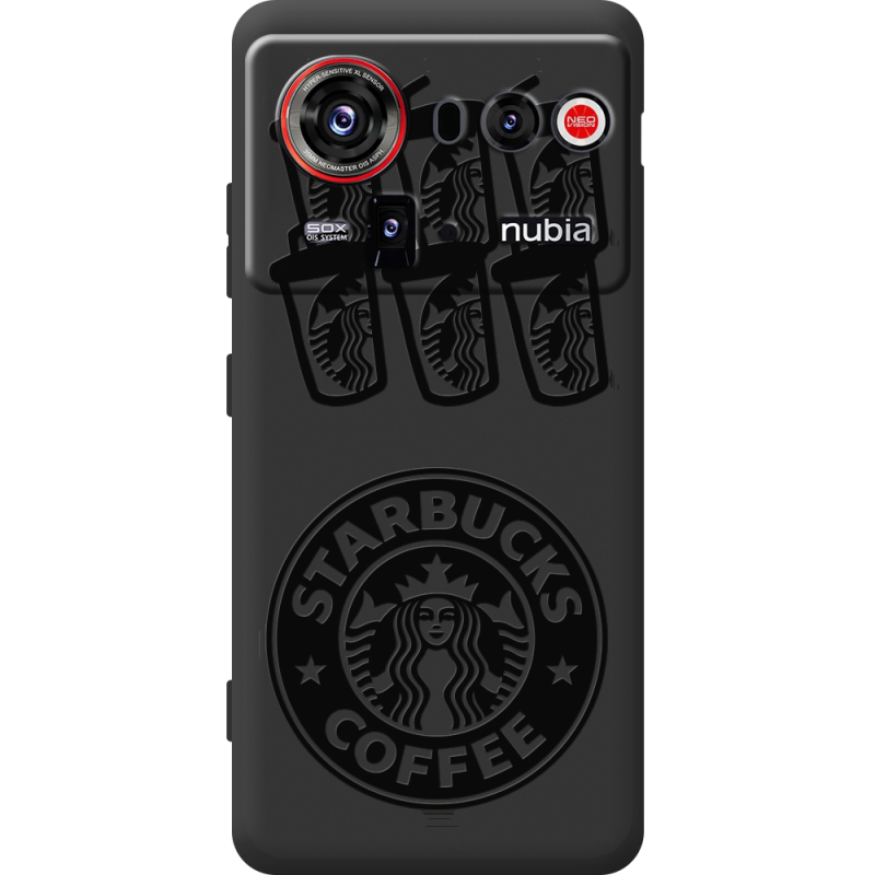 Чорний чохол BoxFace Nubia Z80 Ultra Black Coffee