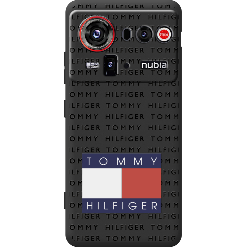 Чорний чохол BoxFace Nubia Z80 Ultra Tommy Print