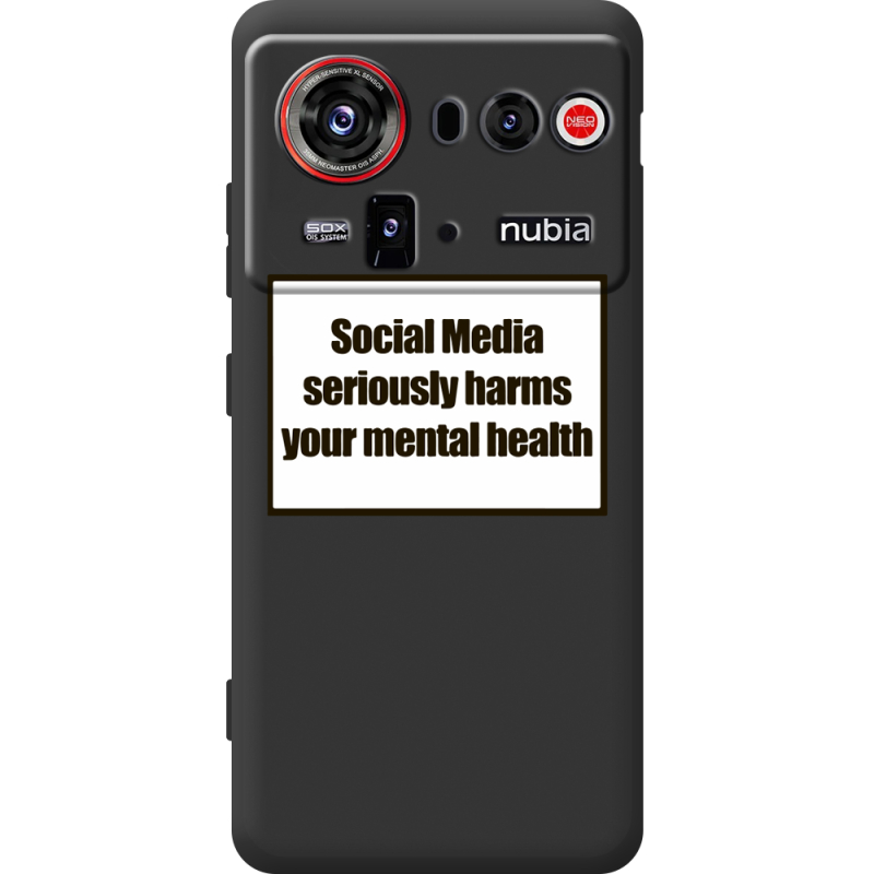 Чорний чохол BoxFace Nubia Z80 Ultra 