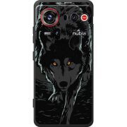 Чорний чохол BoxFace Nubia Z80 Ultra Wolf