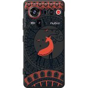Чорний чохол BoxFace Nubia Z80 Ultra Ornament