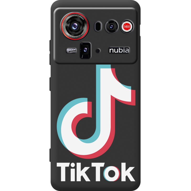 Чорний чохол BoxFace Nubia Z80 Ultra Tik Tok