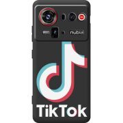 Чорний чохол BoxFace Nubia Z80 Ultra Tik Tok