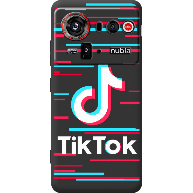 Чорний чохол BoxFace Nubia Z80 Ultra Tik Tok