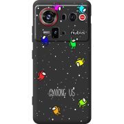 Чорний чохол BoxFace Nubia Z80 Ultra Among Us Invisible