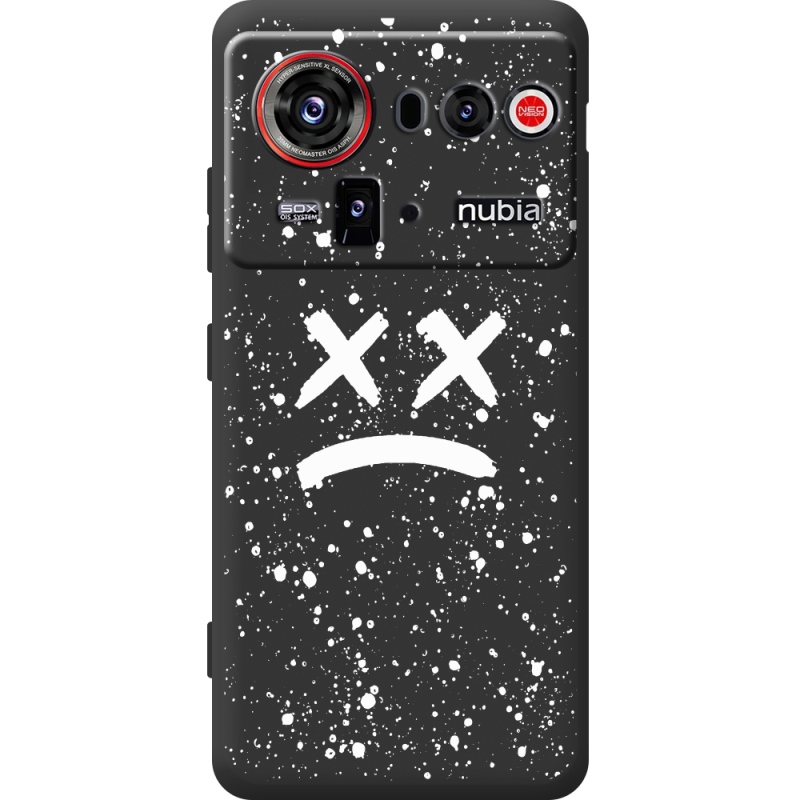 Чорний чохол BoxFace Nubia Z80 Ultra Sad Way