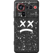 Чорний чохол BoxFace Nubia Z80 Ultra Sad Way
