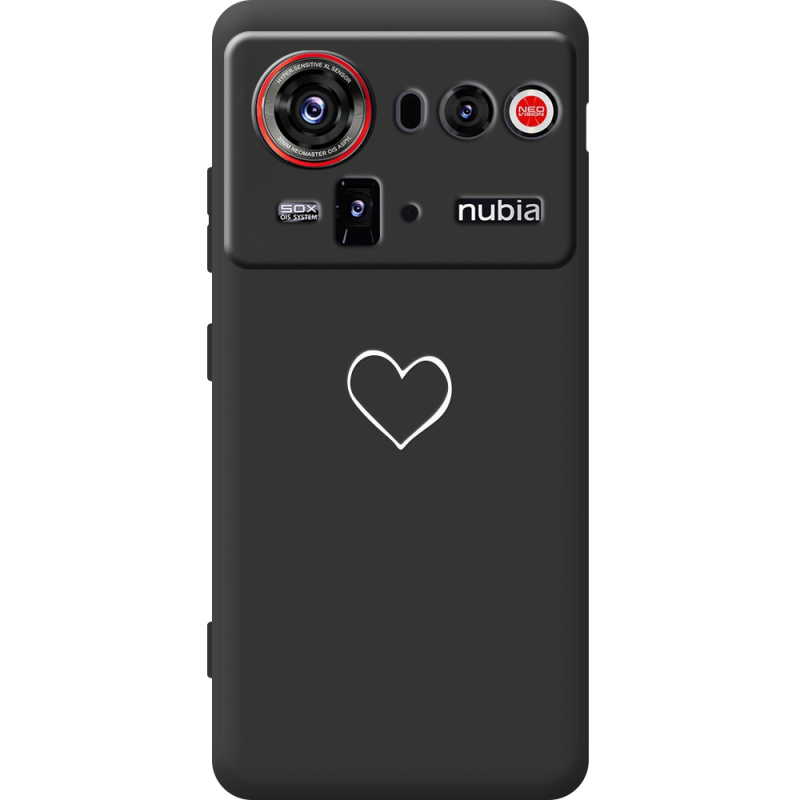 Чорний чохол BoxFace Nubia Z80 Ultra My Heart