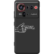 Чорний чохол BoxFace Nubia Z80 Ultra Pew Pew