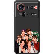 Чорний чохол BoxFace Nubia Z80 Ultra BTS