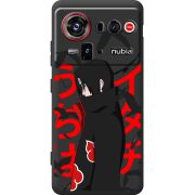 Чорний чохол BoxFace Nubia Z80 Ultra Учиха Итачи