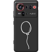 Чорний чохол BoxFace Nubia Z80 Ultra Balloon