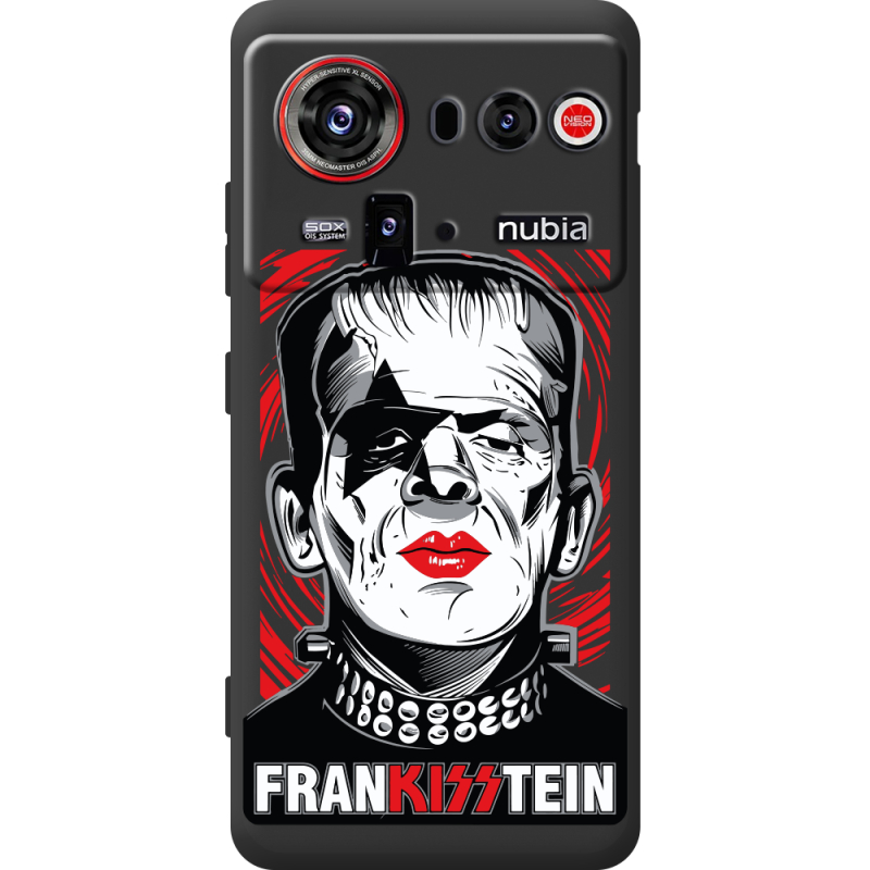 Чорний чохол BoxFace Nubia Z80 Ultra Frankisstein