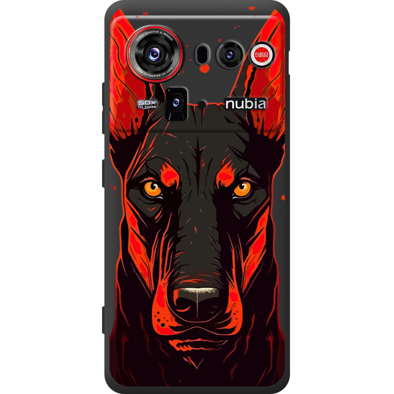 Чорний чохол BoxFace Nubia Z80 Ultra 
