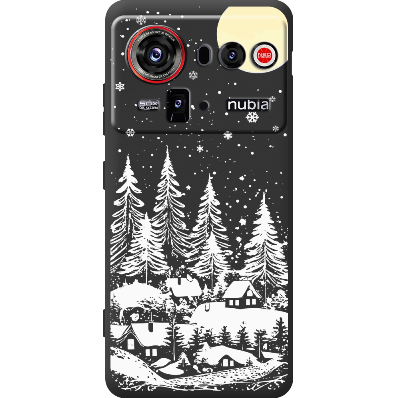 Чорний чохол BoxFace Nubia Z80 Ultra 