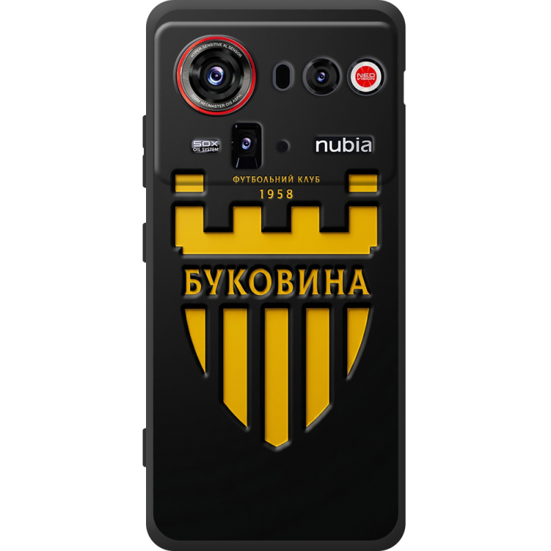 Чорний чохол BoxFace Nubia Z80 Ultra 