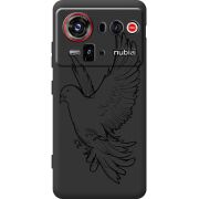 Чорний чохол BoxFace Nubia Z80 Ultra Dove