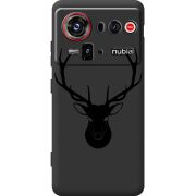 Чорний чохол BoxFace Nubia Z80 Ultra Deer