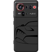 Чорний чохол BoxFace Nubia Z80 Ultra Sportcar