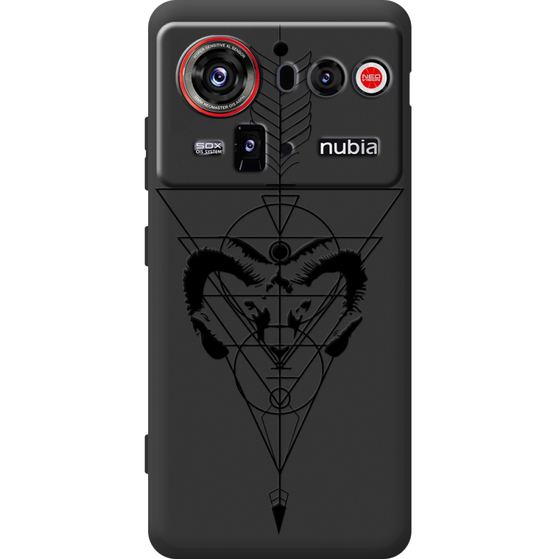 Чорний чохол BoxFace Nubia Z80 Ultra 