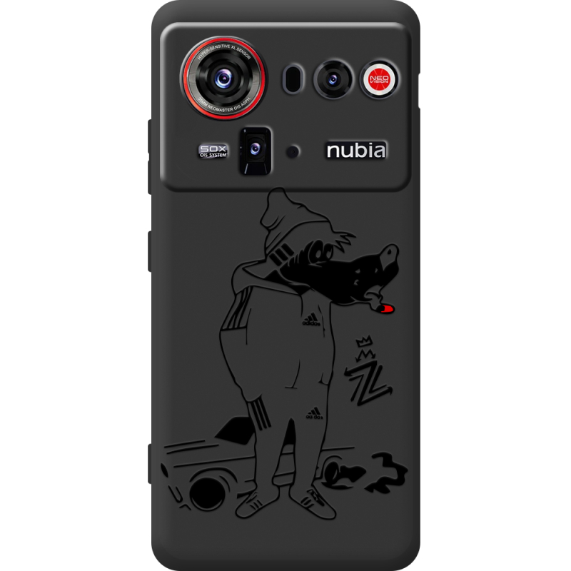 Чорний чохол BoxFace Nubia Z80 Ultra 
