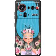Прозорий чохол BoxFace Nubia Z80 Ultra Blue Hair