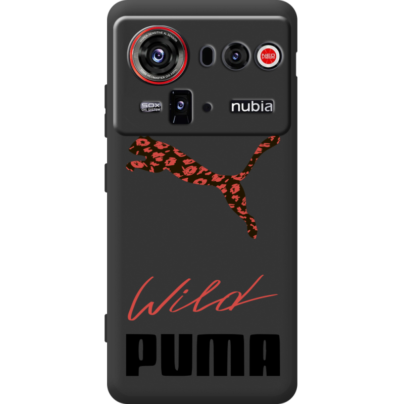 Прозорий чохол BoxFace Nubia Z80 Ultra Wild Cat