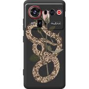 Прозорий чохол BoxFace Nubia Z80 Ultra Glamor Snake