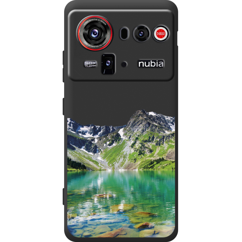 Прозорий чохол BoxFace Nubia Z80 Ultra Green Mountain