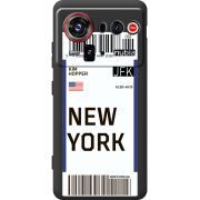 Прозорий чохол BoxFace Nubia Z80 Ultra Ticket New York