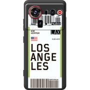 Прозорий чохол BoxFace Nubia Z80 Ultra Ticket Los Angeles