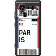 Прозорий чохол BoxFace Nubia Z80 Ultra Ticket Paris