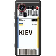 Прозорий чохол BoxFace Nubia Z80 Ultra Ticket Kiev