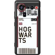 Прозорий чохол BoxFace Nubia Z80 Ultra Ticket Hogwarts