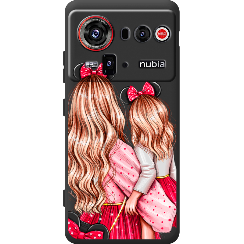 Прозорий чохол BoxFace Nubia Z80 Ultra Mouse Girls